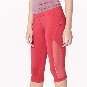 Size 4 - Lululemon Sun Runner Crop *17"